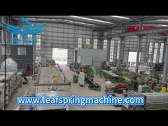 Factory display of leaf spring equipment