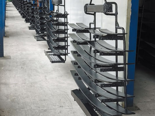 Leaf Spring Spray Painting Line Spray Painting Line