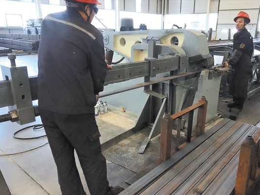 Leaf Spring Raw Materials Cutting Machine  Manual Production Line