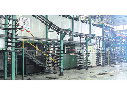 Leaf Spring Spray Painting Line Electrophoresis Painting Line