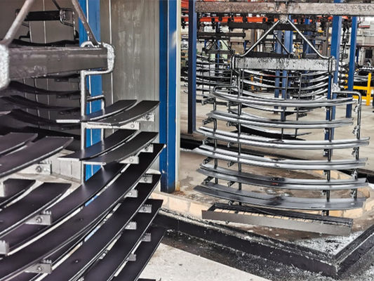 Leaf Spring Spray Painting Line Electrophoresis Painting Line